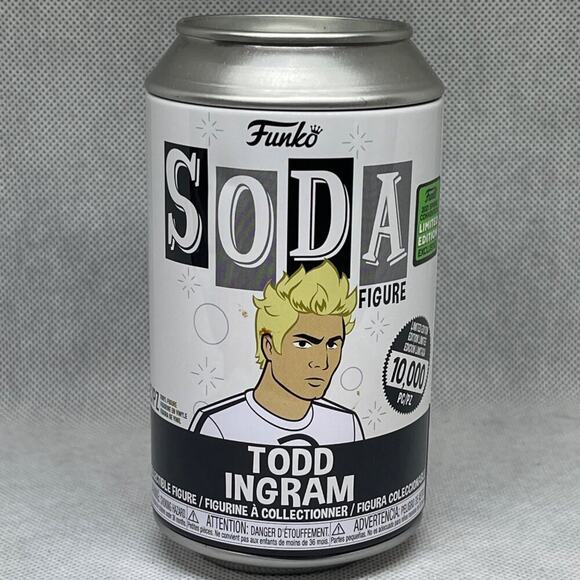 Funko Soda 2020 Todd Ingram Scott Pilgrim vs The World Pog & Vinyl Figure - Picture 2 of 7